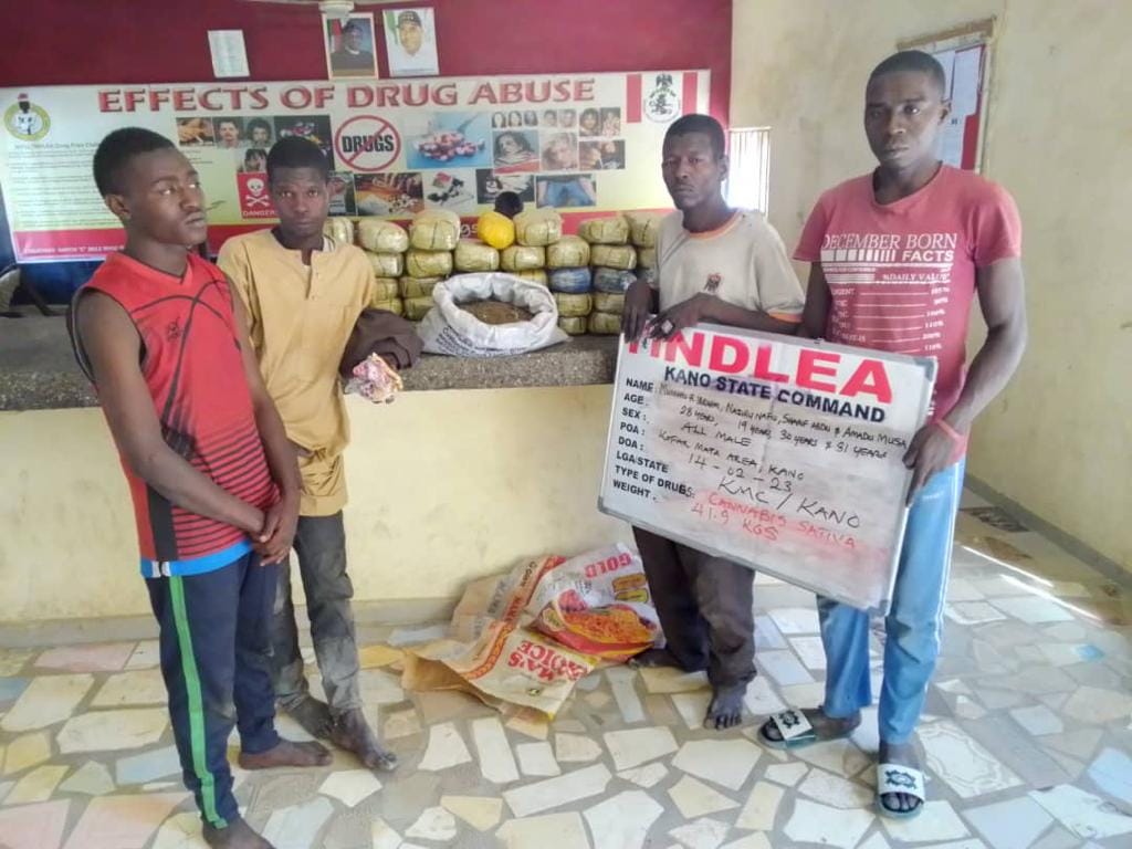 Chadian and others arrested as NDLEA recovers 2.6million opioids