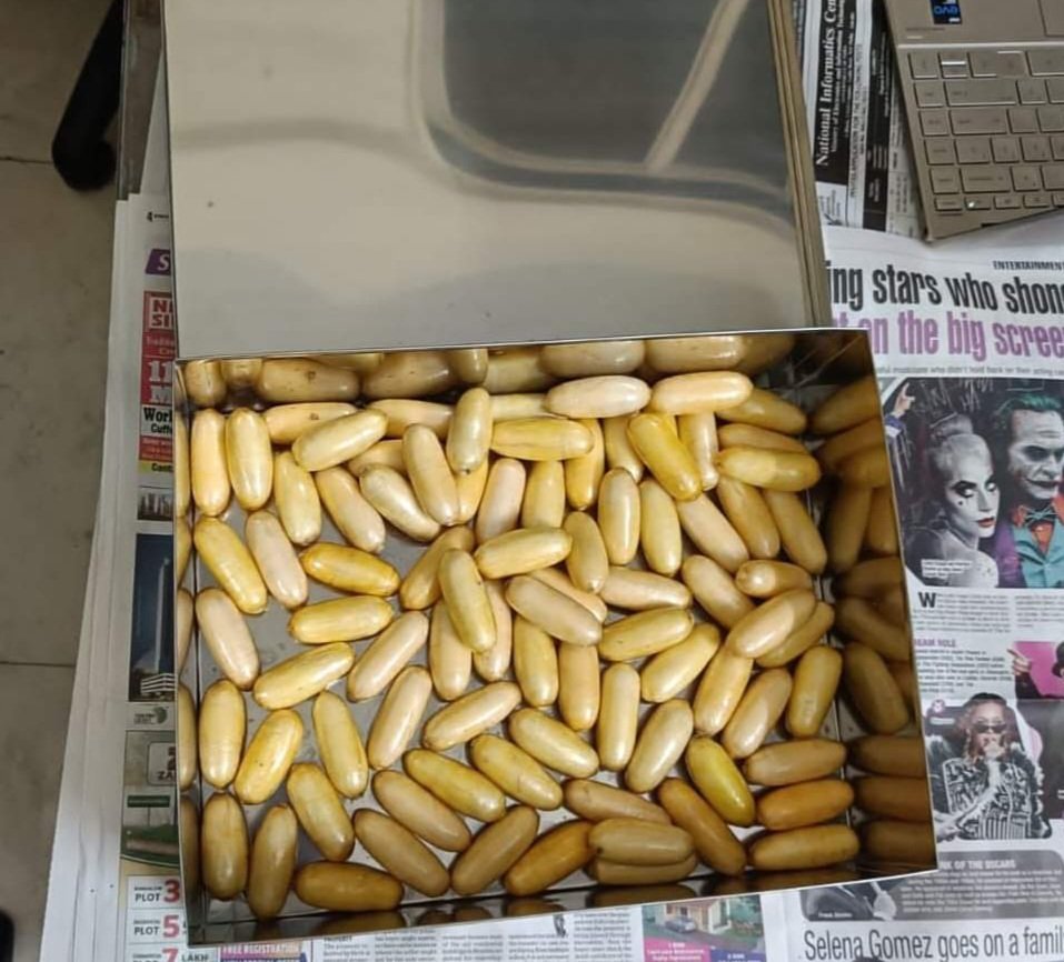 Two Nigerian nationals arrested at Mumbai airport with 167 cocaine pellets in stomach