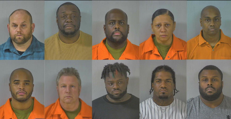 Seven Virginia deputies charged with murder in death of black man