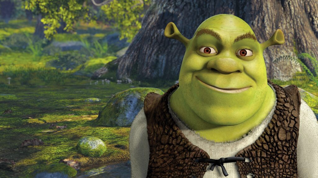 Shrek Ugly Cartoon Characters