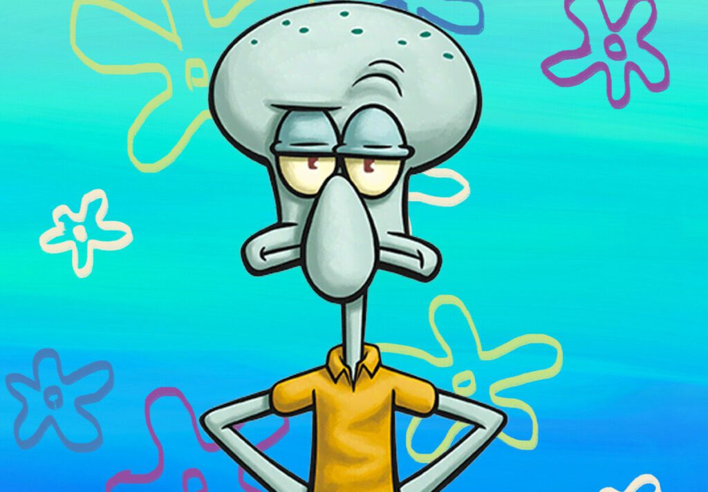 Squidward - Ugly Cartoon Characters