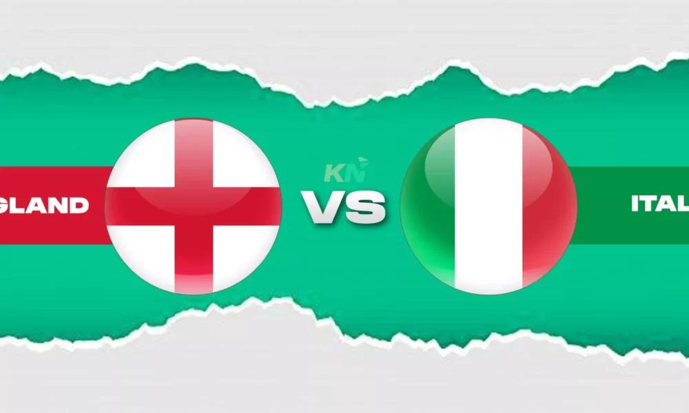 England vs. Italy Lineups