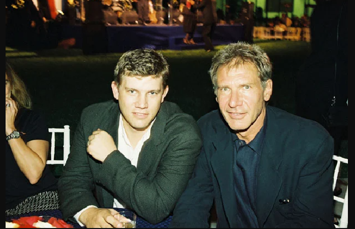 Harrison Ford and son